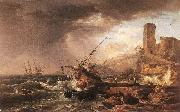 Claude-joseph Vernet Storm with a Shipwreck oil painting picture wholesale